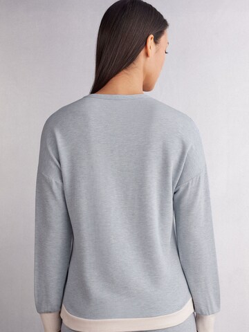 INTIMISSIMI Pajama Shirt ' COLD WINTER NIGHT' in Blue