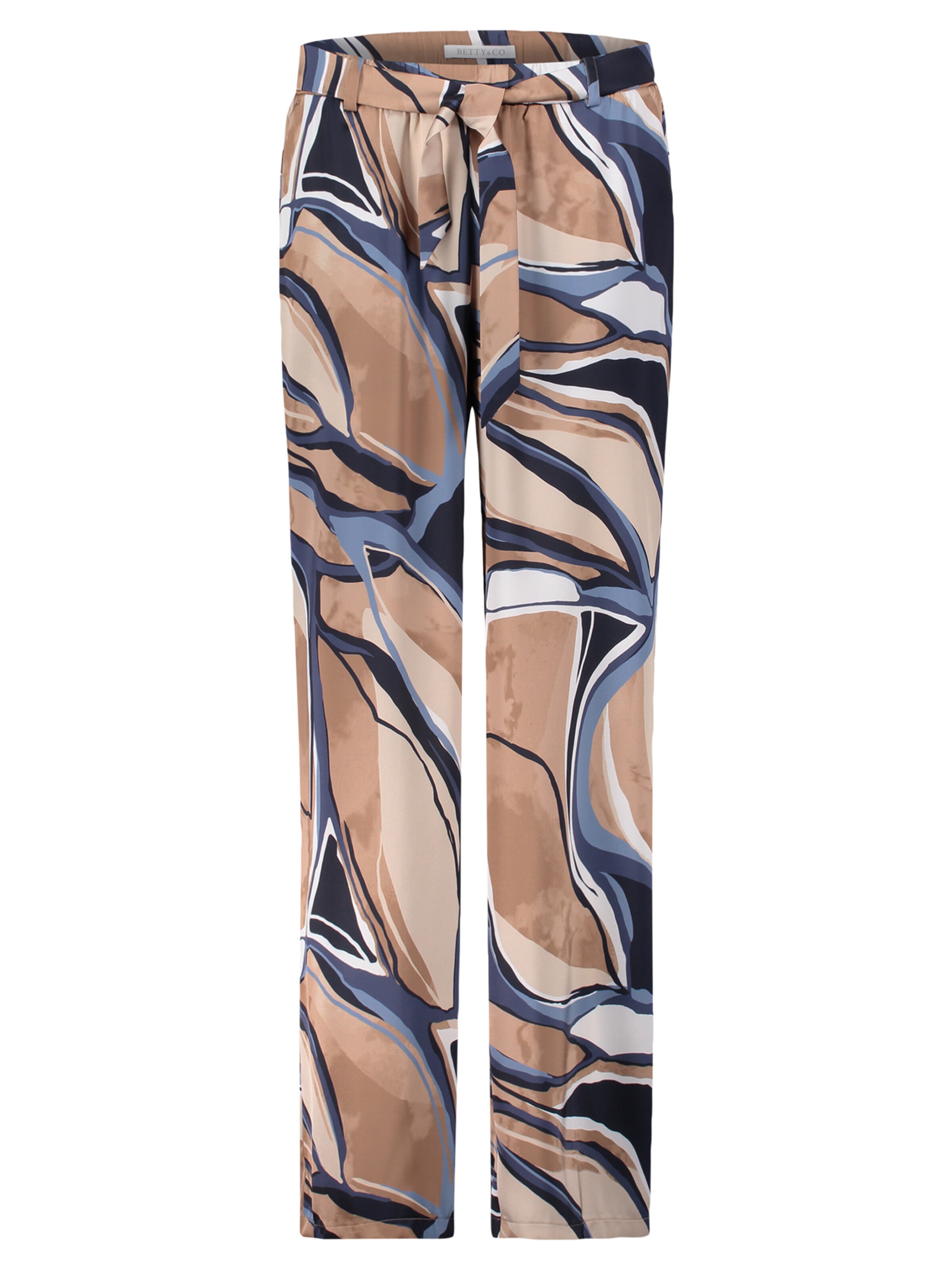 Betty & Co Regular Pants in Beige: front