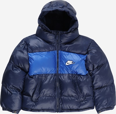 Nike Sportswear Casaco de inverno em navy / azul real / branco, Vista do produto