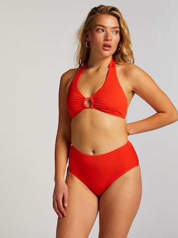 Hunkemöller Trikotni nedrčki Bikini zgornji del 'Aruana' | oranžna barva