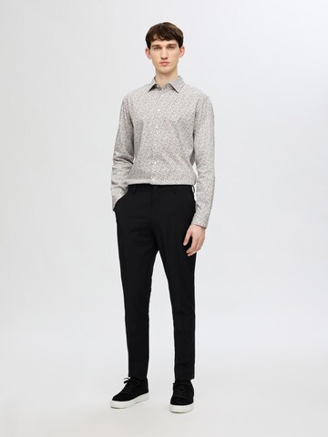 SELECTED HOMME Regular Fit Hemd in Grau