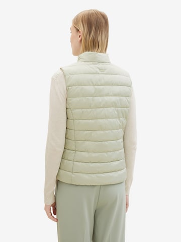 Gilet TOM TAILOR en vert