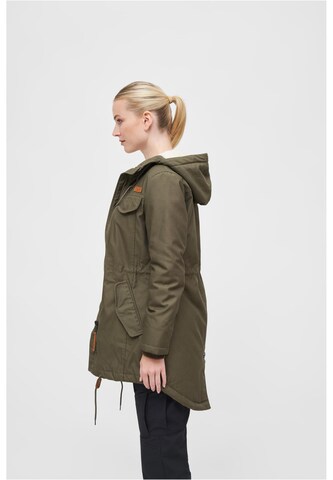 Brandit Between-Seasons Parka in Green