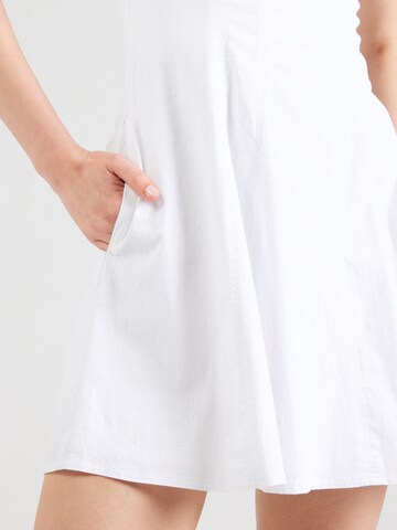 Robe d’été 'MILA CLASSIC' Abercrombie & Fitch en blanc