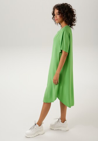 Aniston CASUAL Blusenkleid in Grün