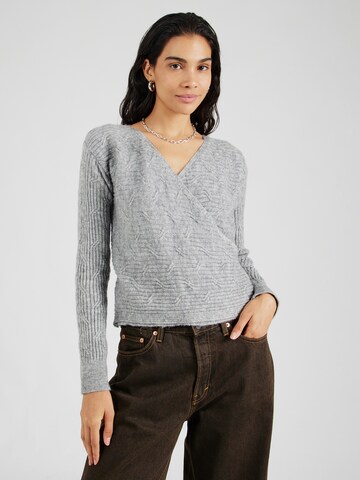 Pullover 'Frederike' di ABOUT YOU in grigio: frontale