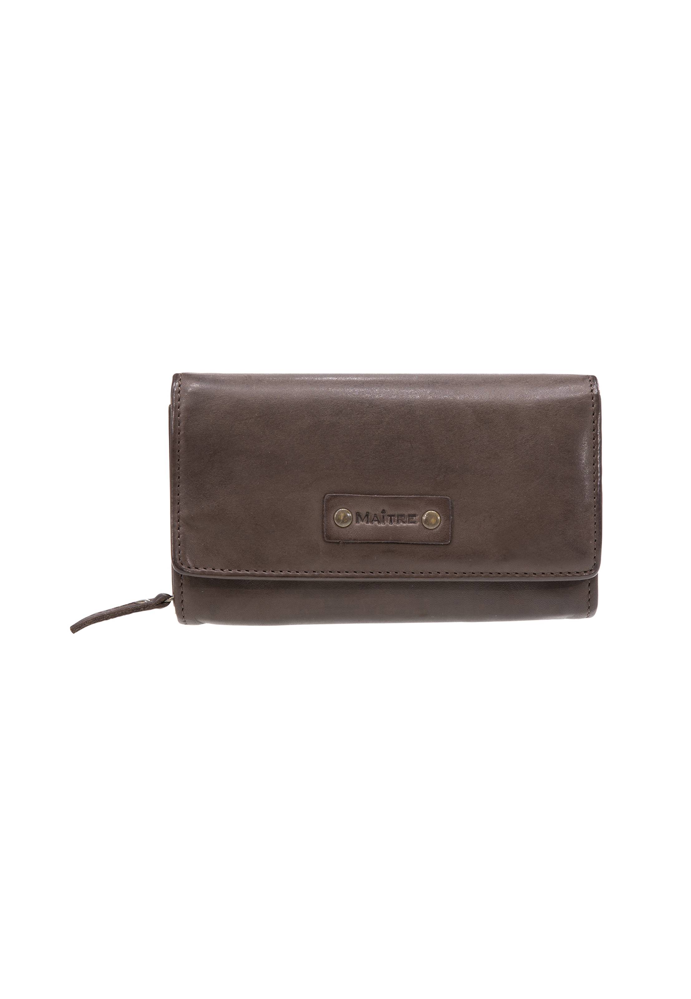 Maître Wallet in Brown: front