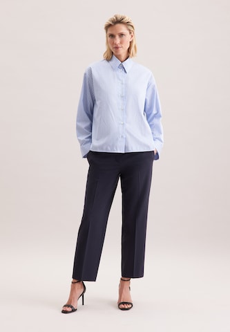 SEIDENSTICKER Blouse 'Schwarze Rose' in Blue