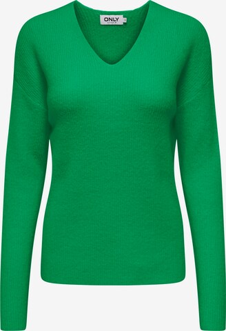 ONLY Sweater 'CAMILLA' in Green: front