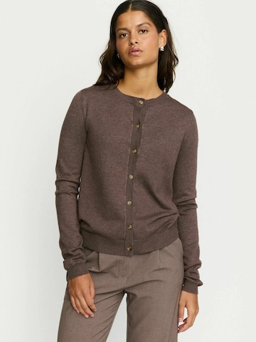 Cardigan 'Marla' Soft Rebels en marron : devant