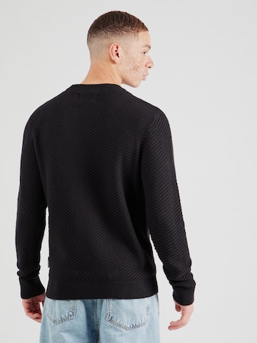 JACK & JONES Trui 'ALPHA' in Zwart