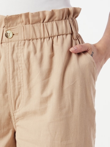 Tapered Pantaloni de la Dorothy Perkins pe bej