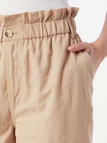 Dorothy Perkins Zúžený Kalhoty – béžová