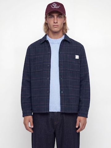 JACK & JONES Comfort fit Overhemd in Blauw: voorkant