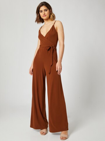 Guido Maria Kretschmer Women Jumpsuit 'Briska' in Brown: front