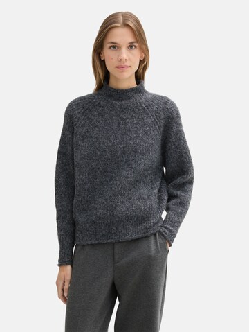 TOM TAILOR DENIM Trui in Grijs: voorkant
