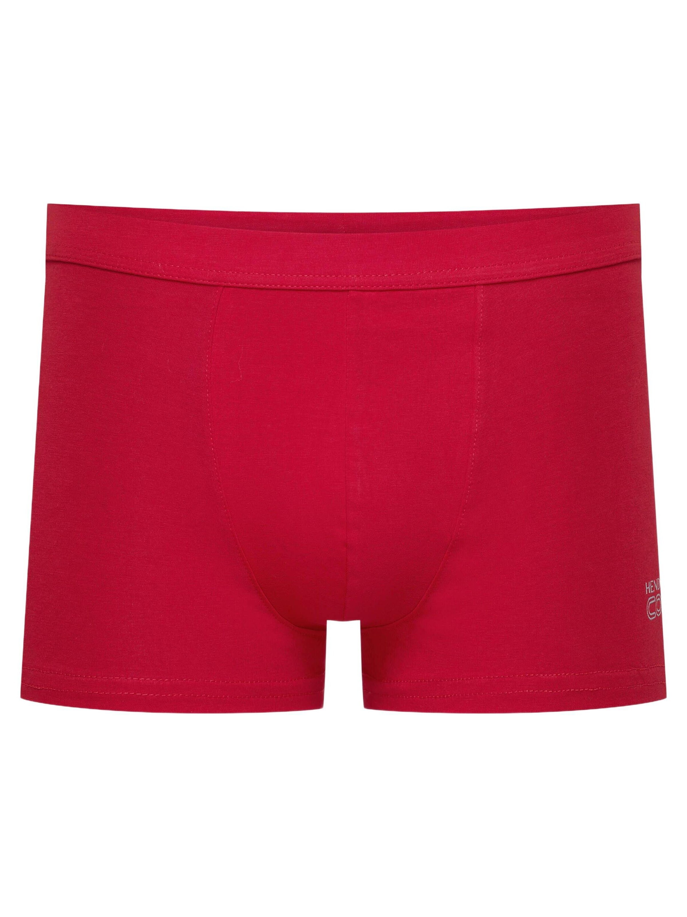 Henderson Boxershorts 'State' in Rood: voorkant