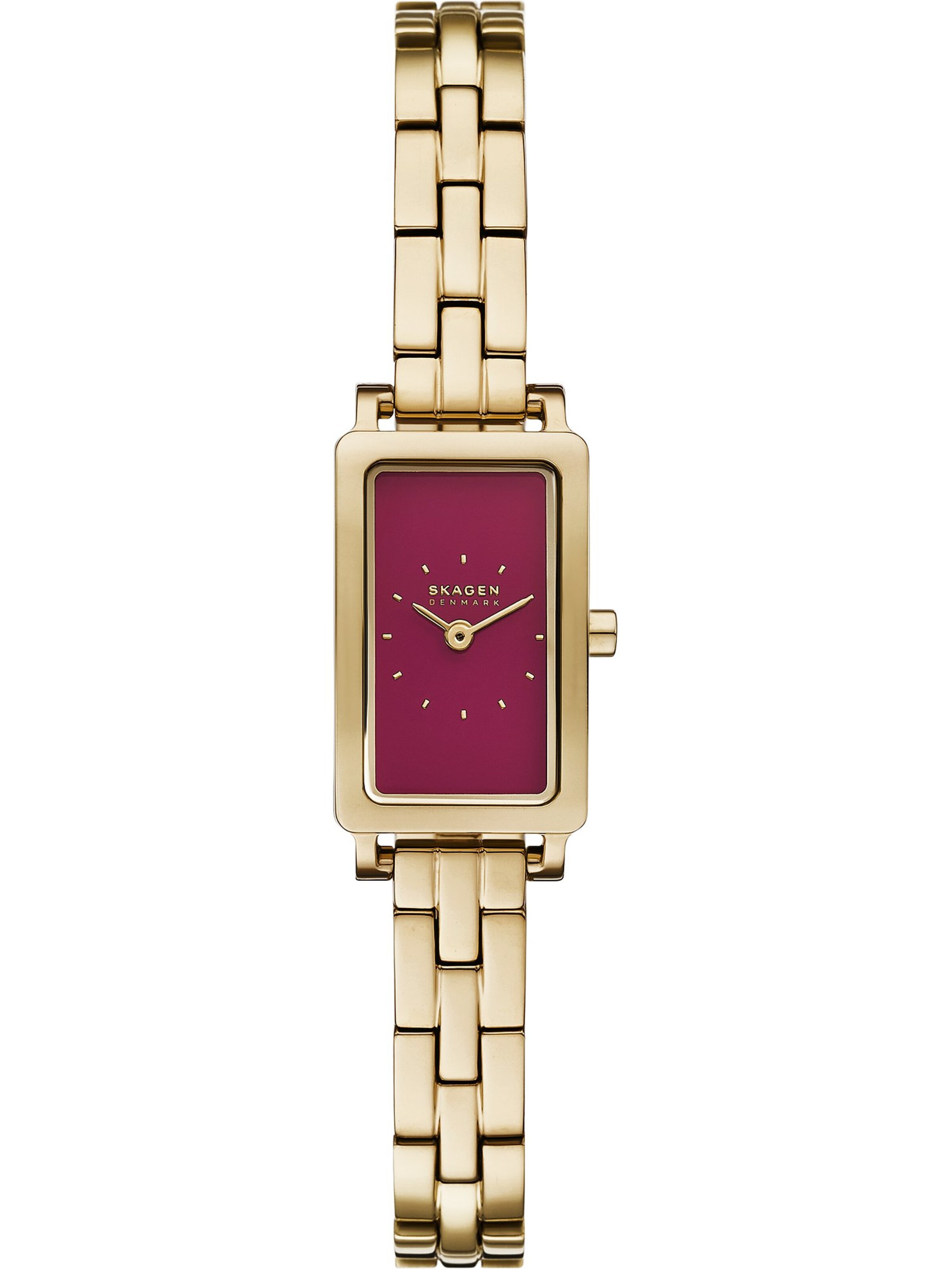 SKAGEN Analoguhr in Gold: Vorderseite