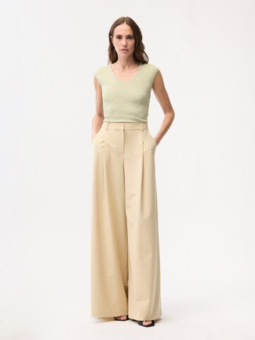 Loosefit Pantalon à pince adl en vert