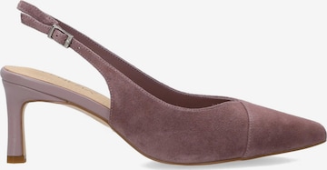 VENEZIA Slingback pumps in Purple: front