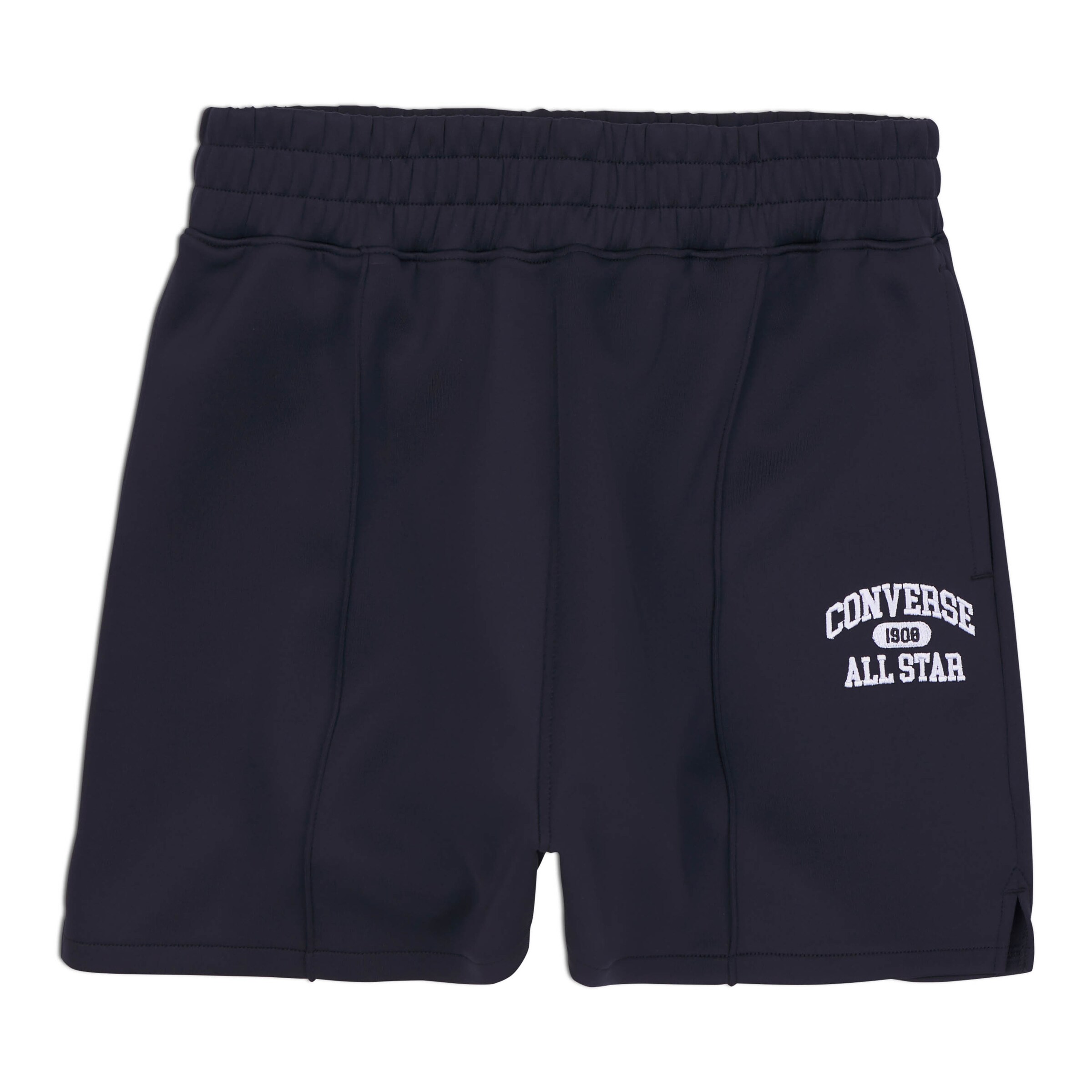 CONVERSE Regular Pajama Pants in Black: front