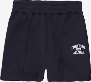 CONVERSE Regular Pyjamahose in Schwarz: Vorderseite