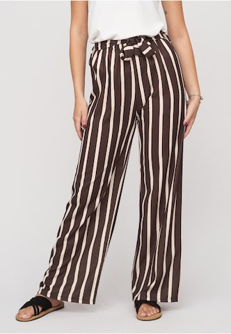 Loosefit Pantaloni di Cloud5ive in marrone: frontale