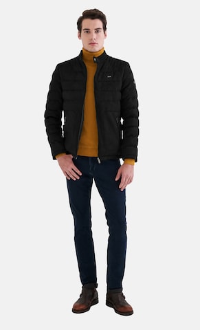 PIERRE CARDIN Between-Season Jacket in Black