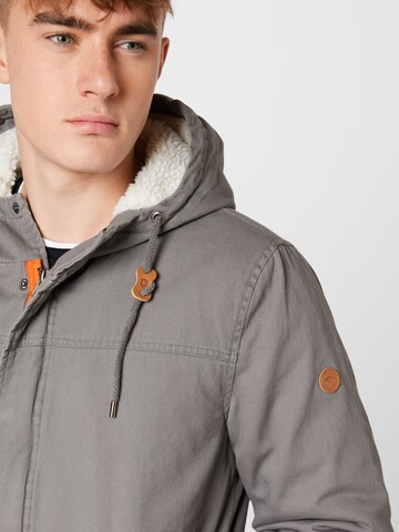 INDICODE JEANS Between-season jacket 'Carey' in Grey