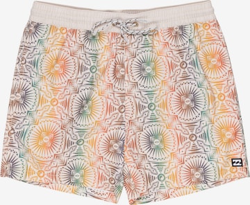 Shorts de bain 'Vacay' BILLABONG en beige : devant