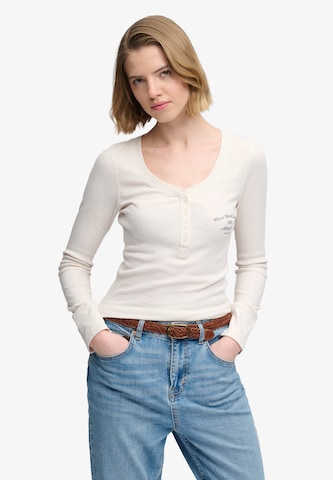 T-shirt Superdry & Co en blanc : devant