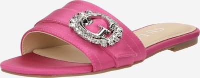 GUESS Zapatos abiertos 'JOLLY' en rosa / plata, Vista del producto