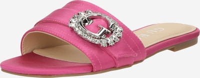 GUESS Mule 'JOLLY' en rose / argent, Vue avec produit