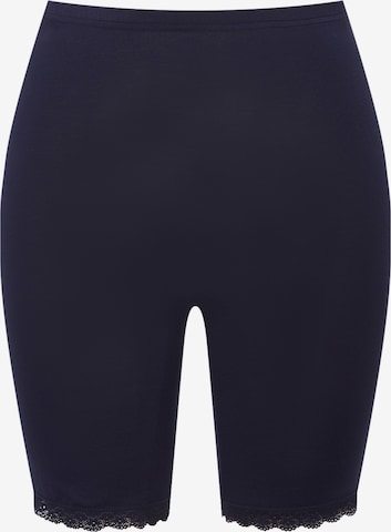 Ulla Popken Skinny Shaping Pants in Blue: front