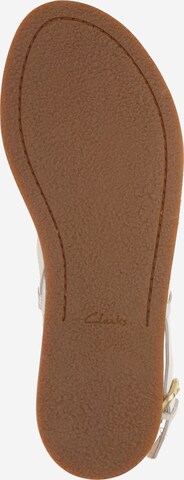 CLARKS Sandały z rzemykami 'Karsea' w kolorze fioletowy