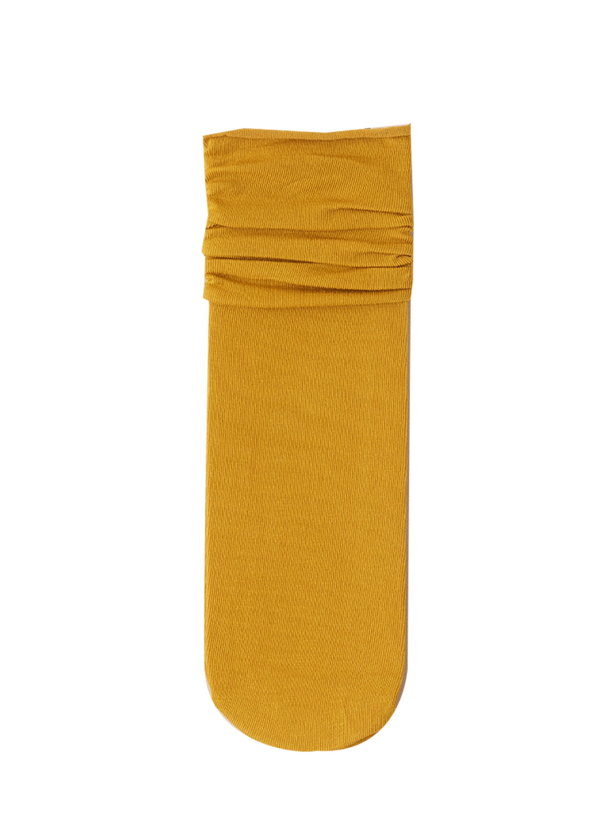 Millo Socks 'Colourful Viskose' in Yellow