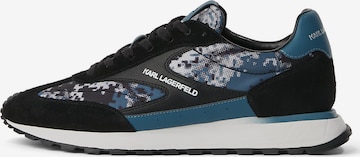 KARL LAGERFELD JEANSNiske tenisice 'Kairo' - crna boja: prednji dio