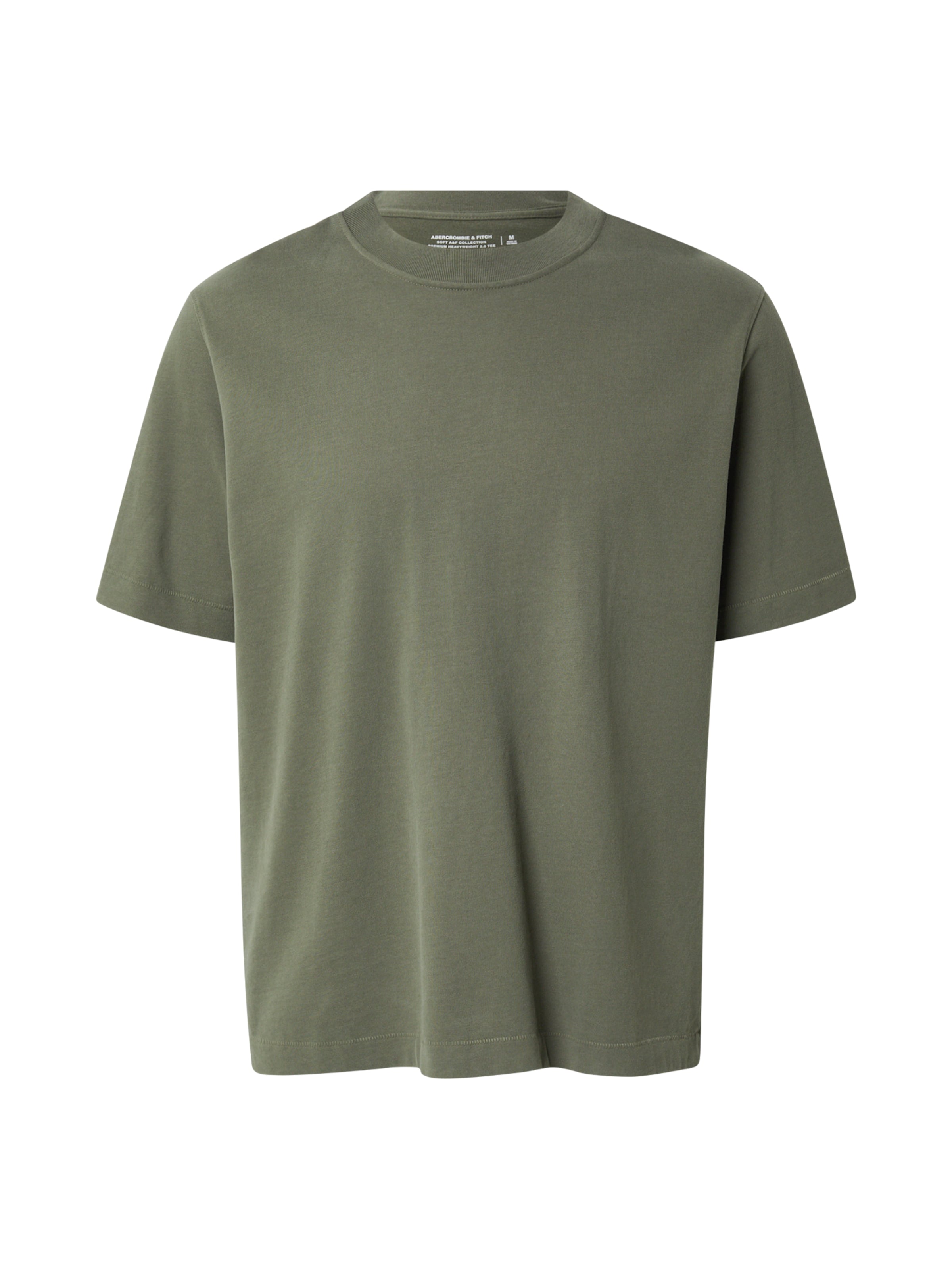 Abercrombie & Fitch Shirt in Groen: voorkant