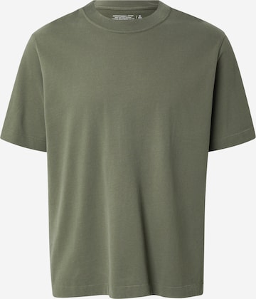 Abercrombie & Fitch Koszulka w kolorze zielony: przód