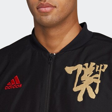 ADIDAS SPORTSWEAR Athletic Jacket in Black