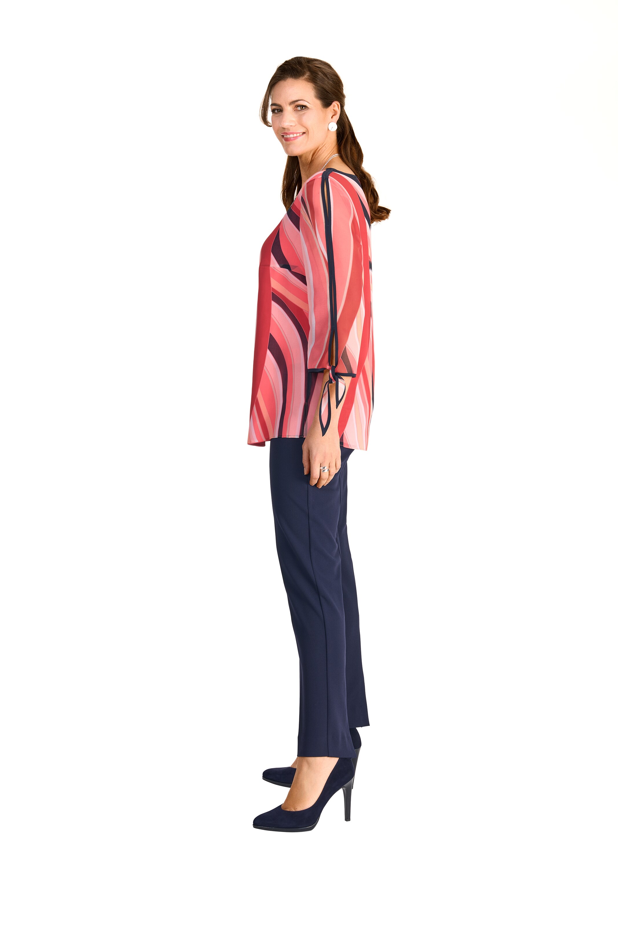 HERMANN LANGE Collection Blouse in Orange