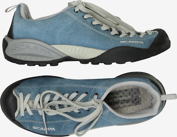 Scarpa Halbschuh 39,5 in Blau: Vorderseite
