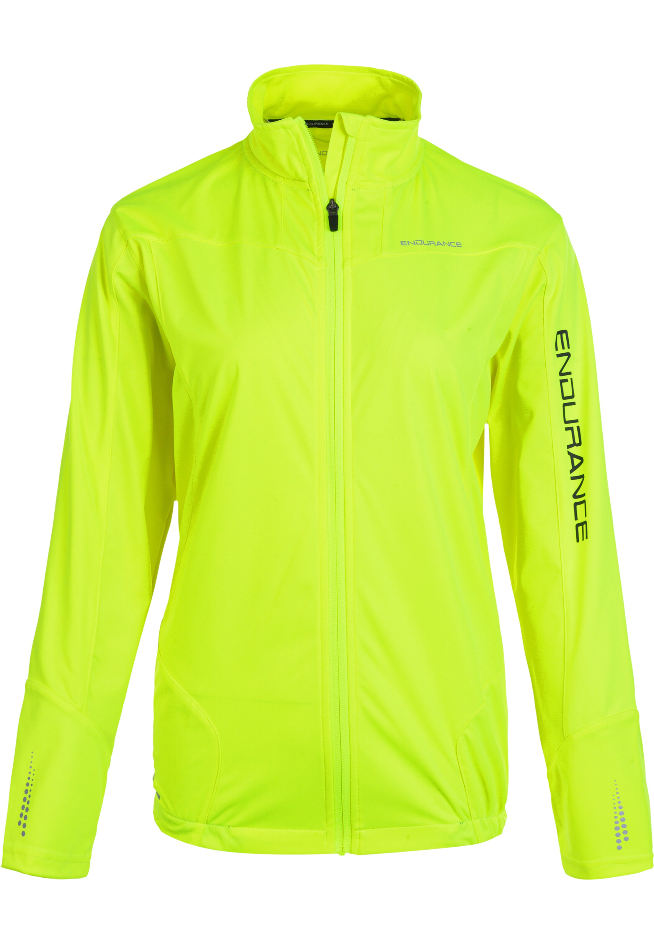 ENDURANCE Sports jacket 'Ziva' in Yellow: front