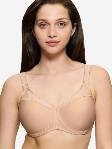 TRIUMPH Minimiser Minimizer 'Modern Soft & Cotton' in Beige: front