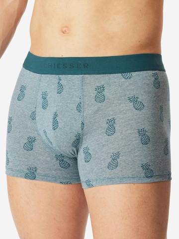 SCHIESSER Boxer shorts '95/5 Cotton' in Blue