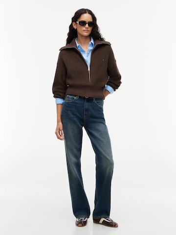 TOMMY HILFIGER Gebreid vest in Bruin