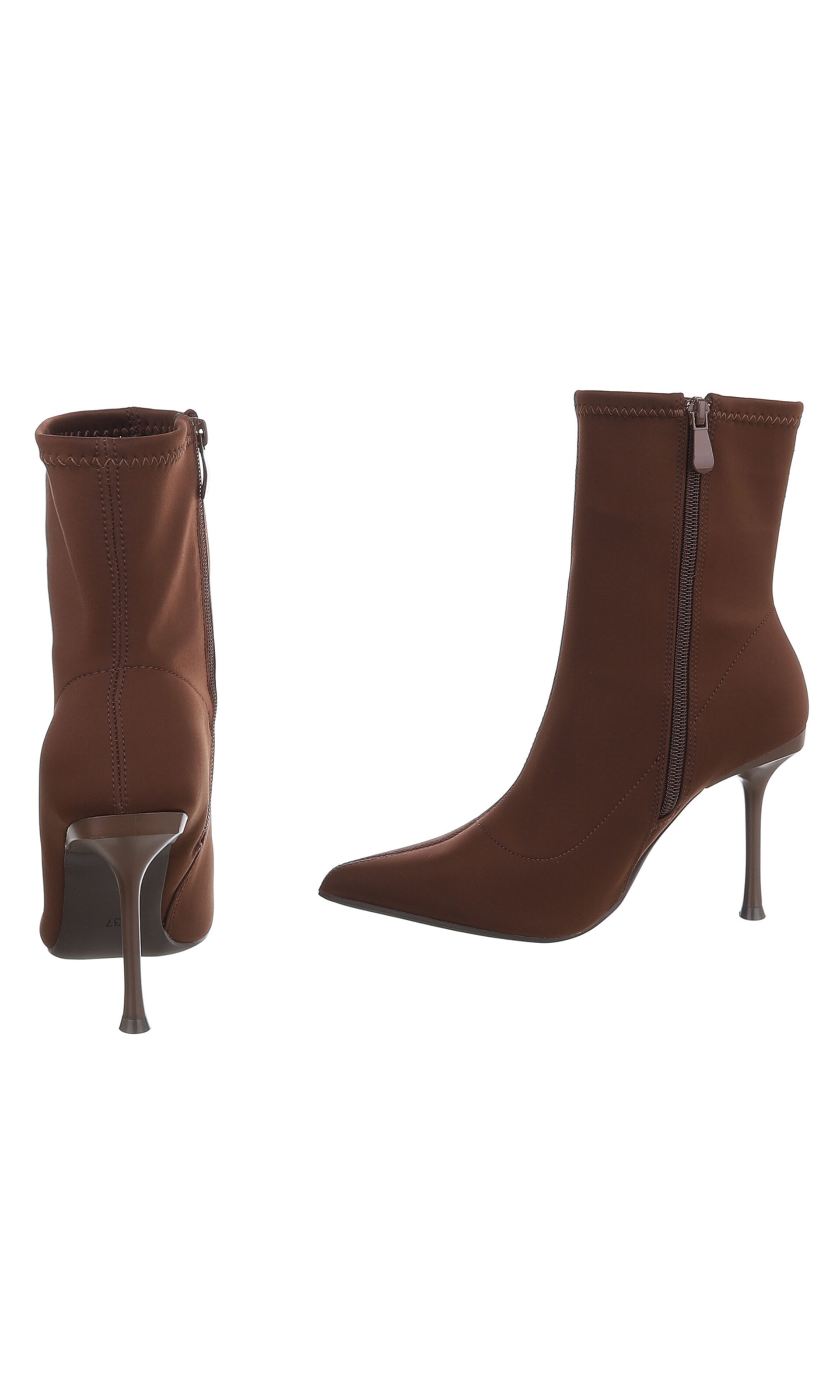 Ital-Design Stiefelette in Braun