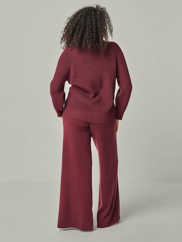 YOU LOOK PERFECT Hausanzug 'LOUNGEWEAR SET - Eve & Bailey' in Rot