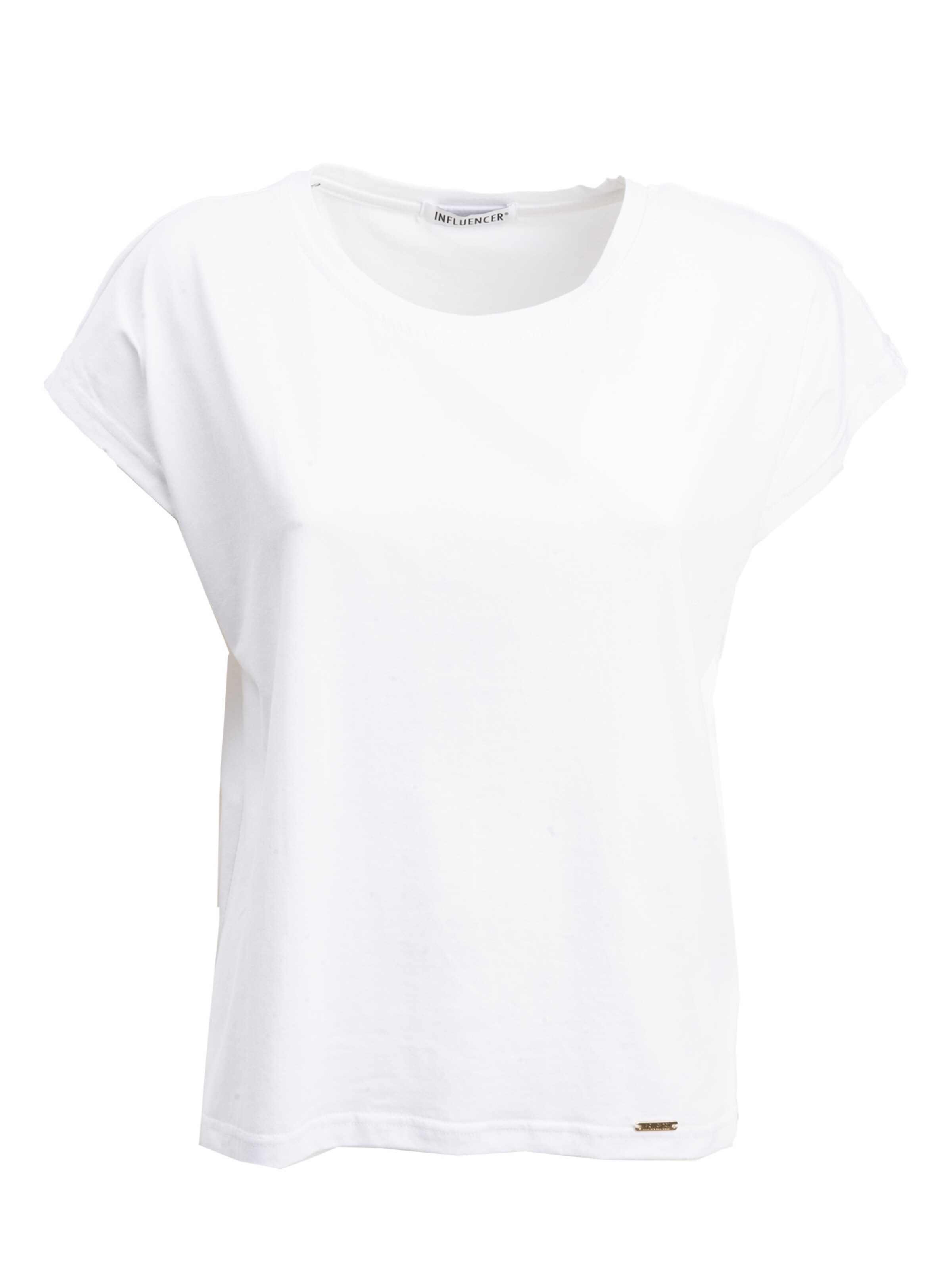 Influencer - Camiseta en blanco: frente