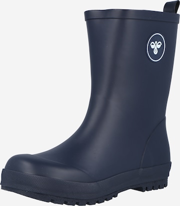 Hummel Rubber Boots in Blue: front